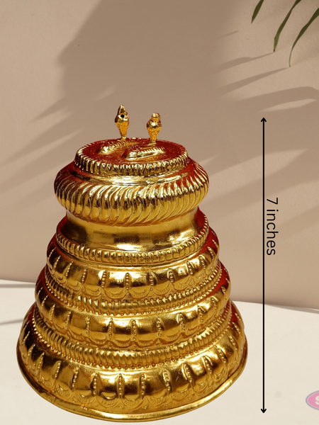 Brass Sadari / Satari For Home and Temple / 7 inches