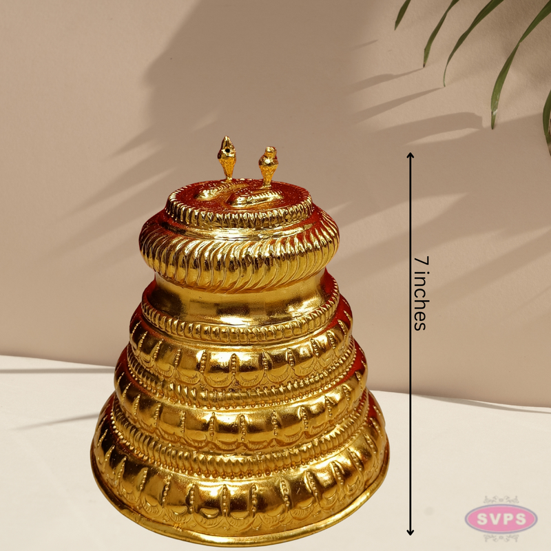 Brass Sadari / Satari For Home and Temple / 7 inches