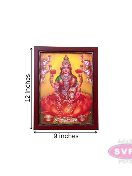 Dhana Lakshmi Photo Frame  12*9 Inches