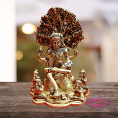 Brass  Dakshinamurthy Idol - 2 Variant