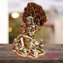 Brass  Dakshinamurthy Idol - 2 Variant