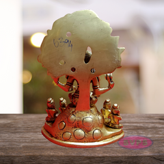Brass  Dakshinamurthy Idol - 2 Variant