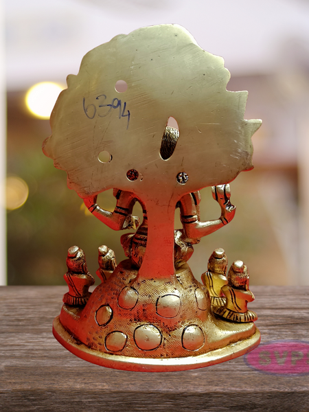 Brass  Dakshinamurthy Idol - 2 Variant
