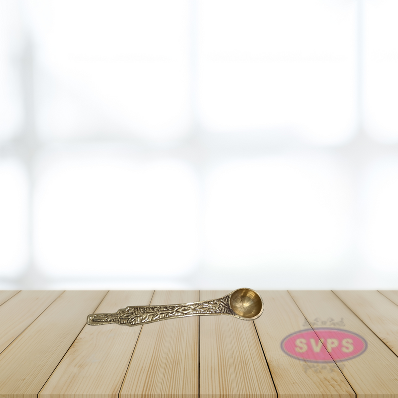 Divine Brass Udharini Spoon For Puja