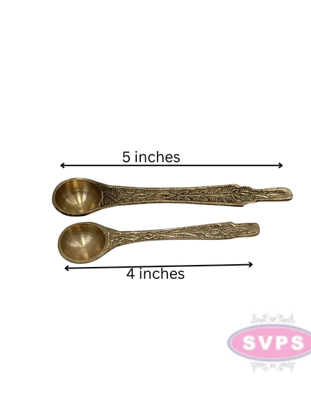 Divine Brass Udharini Spoon For Puja