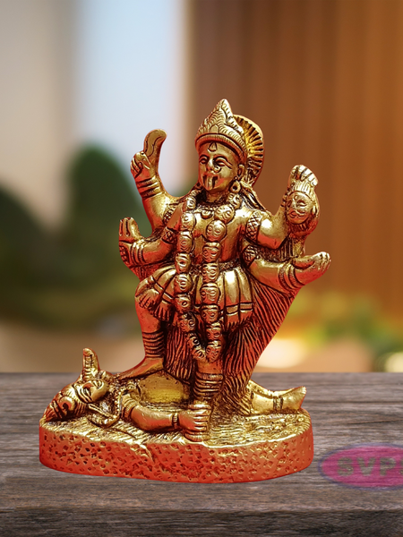 Brass Maa Kali Idol