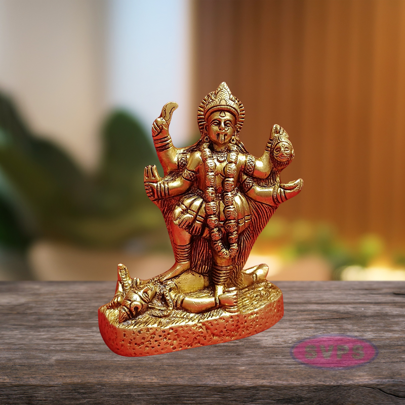 Brass Maa Kali Idol