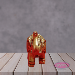 Brass Elephant Shanku Chakra