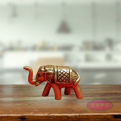 Brass Elephant Idol Small