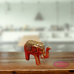 Brass Elephant Idol Small