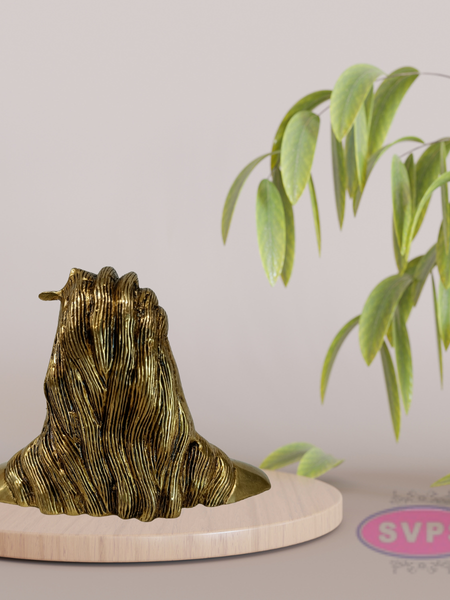 Brass Adiyogi Shiva Bust – Spiritual Home Decoration