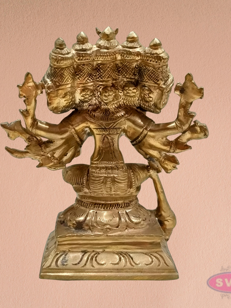 Goddess Gayatri Devi Panchaloha Idol