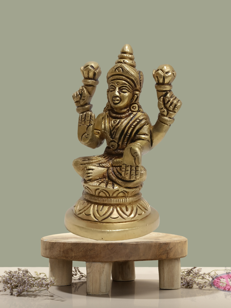 Decorative Brass Lakshmi for Diwali & Gifting