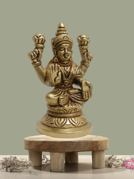 Decorative Brass Lakshmi for Diwali & Gifting