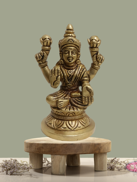 Decorative Brass Lakshmi for Diwali & Gifting