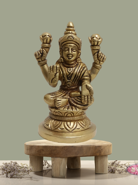 Decorative Brass Lakshmi for Diwali & Gifting
