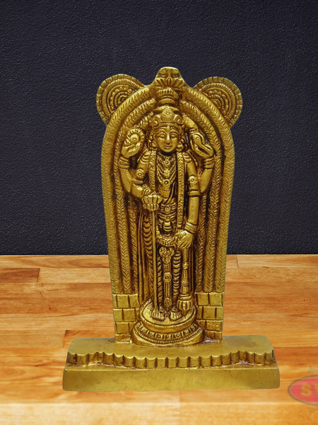 Brass Guruvayurappan Idol for Pooja Room & Home Decor
