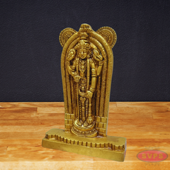 Brass Guruvayurappan Idol for Pooja Room & Home Decor