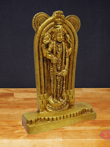 Brass Guruvayurappan Idol for Pooja Room & Home Decor