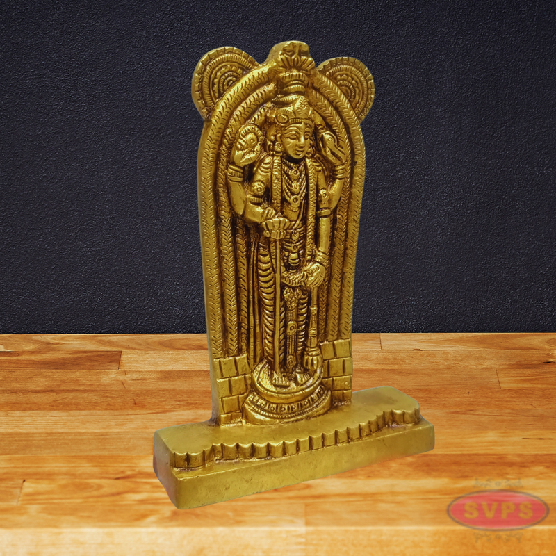Brass Guruvayurappan Idol for Pooja Room & Home Decor