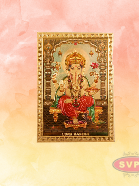 Ganapathy Fridge Magnet / Metal Cabinet /  Metal Surface