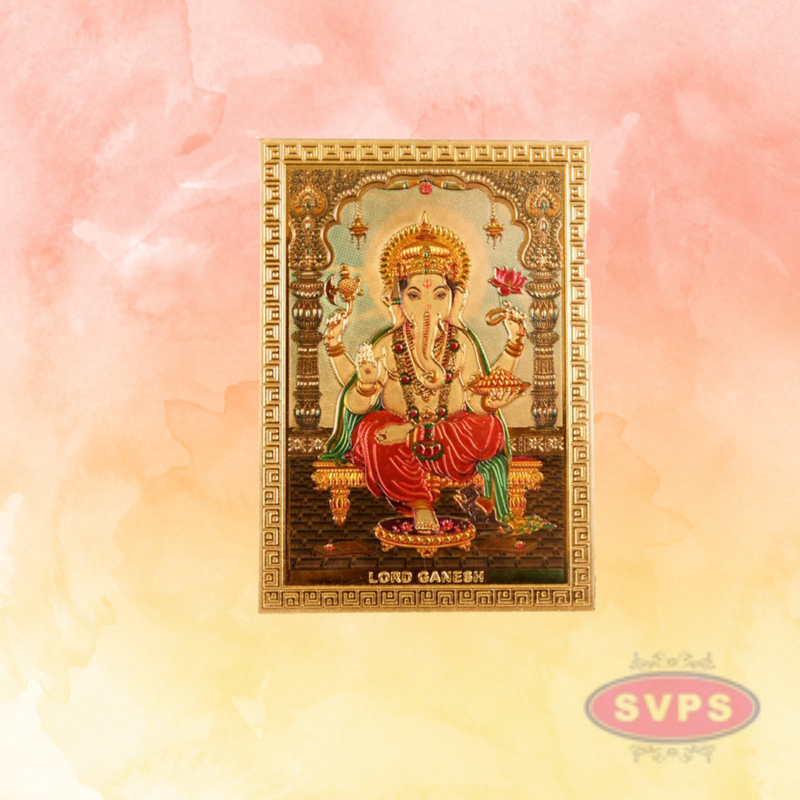 Ganapathy Fridge Magnet / Metal Cabinet /  Metal Surface
