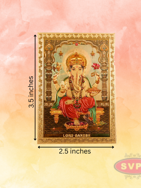 Ganapathy Fridge Magnet / Metal Cabinet /  Metal Surface