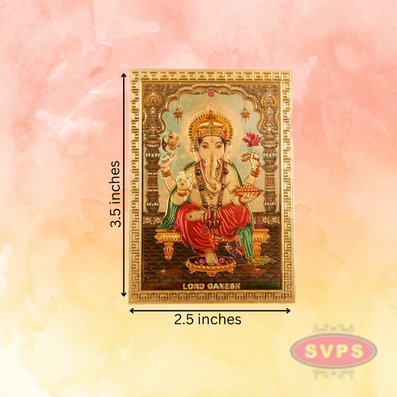 Ganapathy Fridge Magnet / Metal Cabinet /  Metal Surface