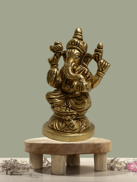 Decorative Brass Ganesh for Diwali & Gifting