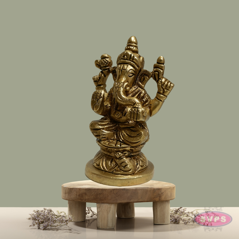 Decorative Brass Ganesh for Diwali & Gifting