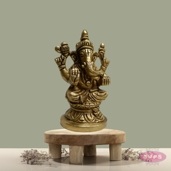 Decorative Brass Ganesh for Diwali & Gifting