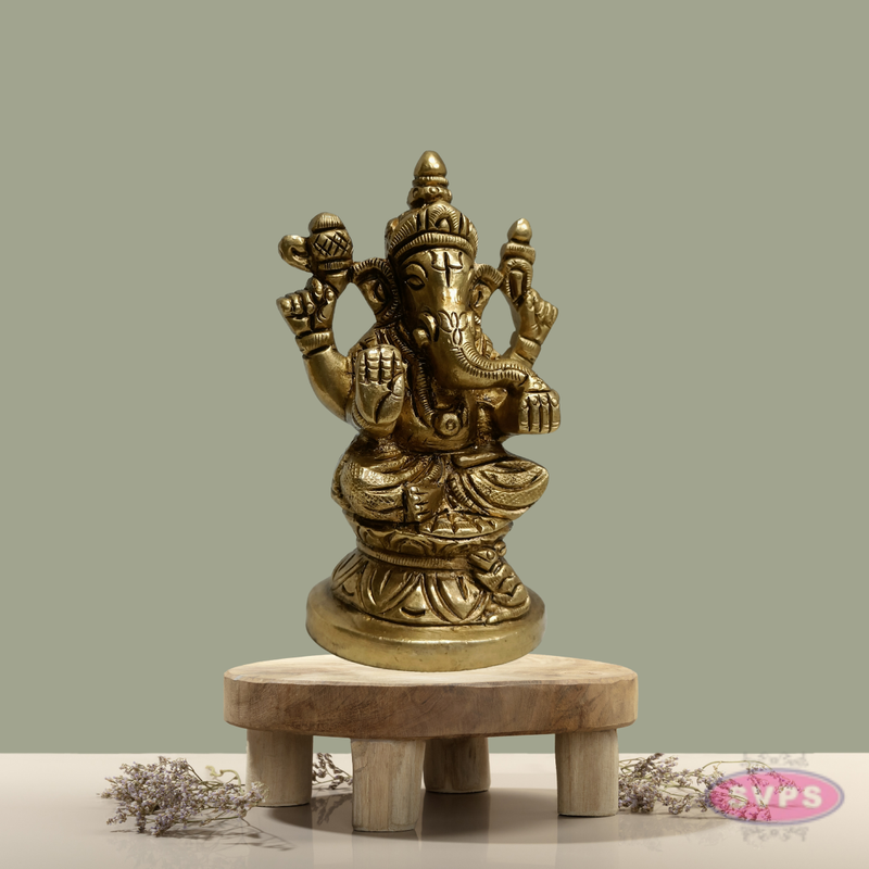 Decorative Brass Ganesh for Diwali & Gifting