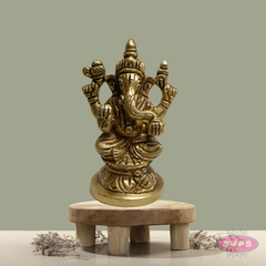 Decorative Brass Ganesh for Diwali & Gifting