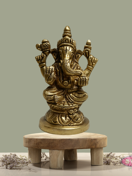 Decorative Brass Ganesh for Diwali & Gifting