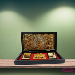 Gold Plated Ganesh Padam Box