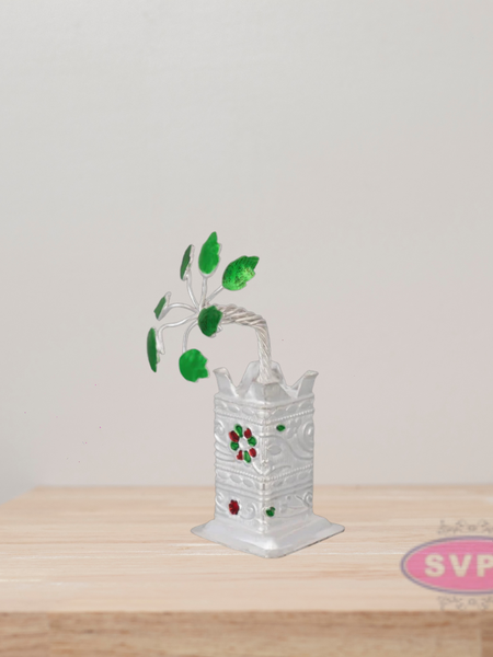 German Silver Tulasi Maadam For Home Mandir