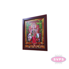 Goddess Gruha Lakshmi with Cow Photo Frame