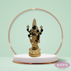 Gold  Silver Plated Balaji Statue For Home TempleCar DashBoardOffice Desk