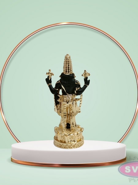 Gold  Silver Plated Balaji Statue For Home TempleCar DashBoardOffice Desk
