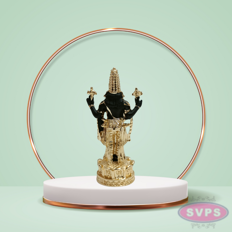 Gold  Silver Plated Balaji Statue For Home TempleCar DashBoardOffice Desk