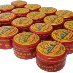 Gopuram Brand Kumkum Red Small Containers/ 20 Small box