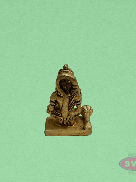 Brass Hanuman Idol – Seated Hanuman Statue