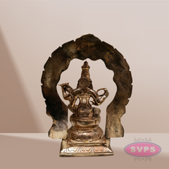Handcrafted Panchaloha Saraswathi Idol