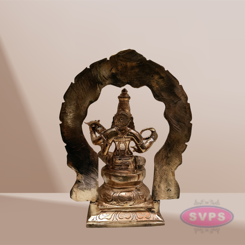 Handcrafted Panchaloha Saraswathi Idol