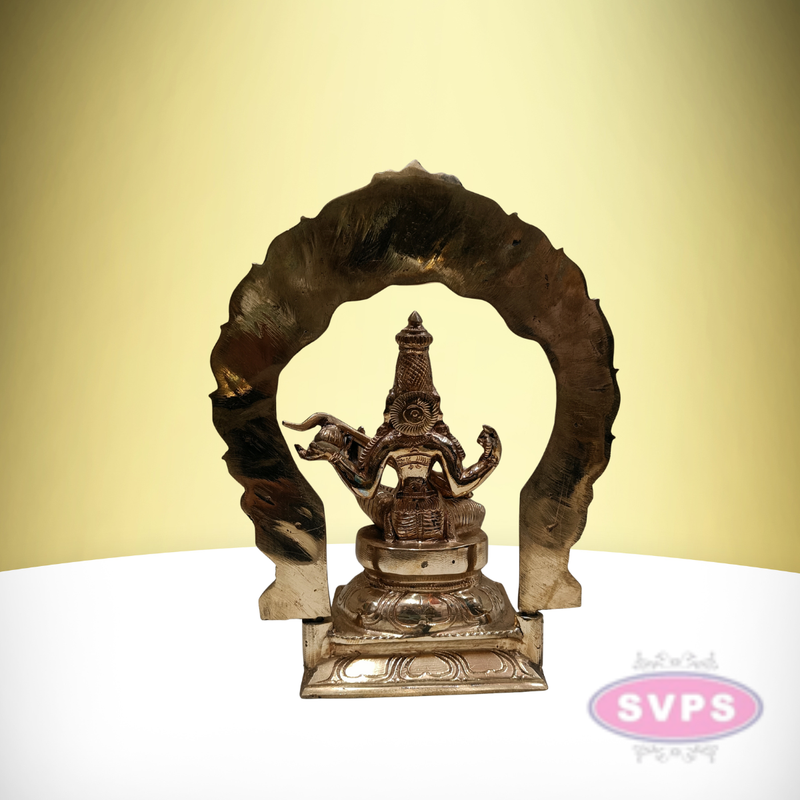 Handcrafted Panchaloham Saraswati Statue