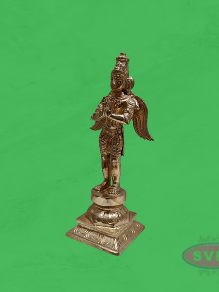 Handmade Panchaloha Garudan Idol / 10 Inches