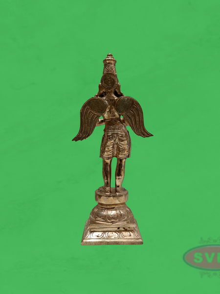 Handmade Panchaloha Garudan Idol / 10 Inches
