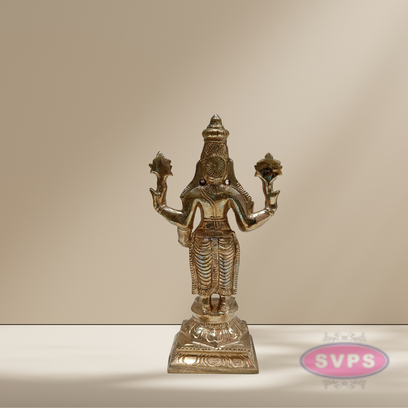 Handmade Panchaloham Dhanvanthri Perumal Statue