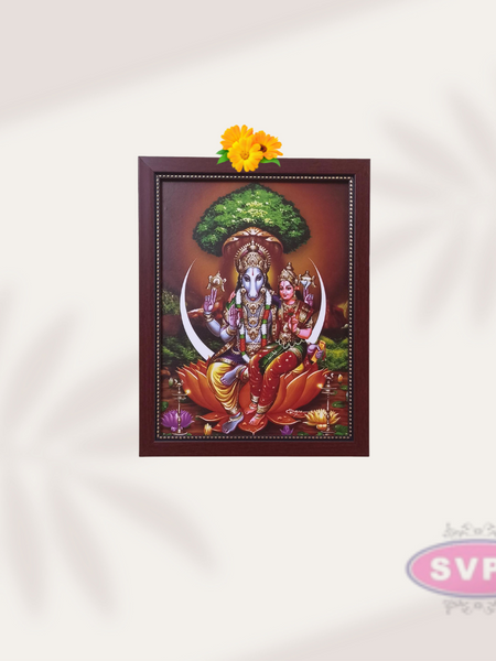 Hayagreeva Swamy with Lakshmi Photo Frame