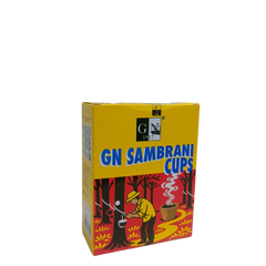 Premium Sambrani Dhoop Cups Non-Charcoal | Long-Lasting 30–45 Min Burn | Pooja, Meditation & Relaxation